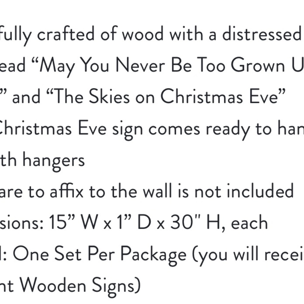 Christmas Eve signs 🪧 (set of two) - Picture 5 of 6